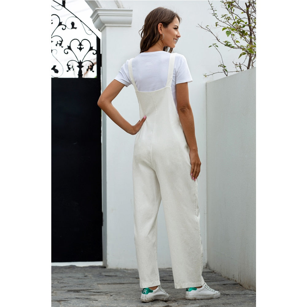 Hayley | Women's Minimalist Jumpsuit – Classic & Feminine One-Piece Style