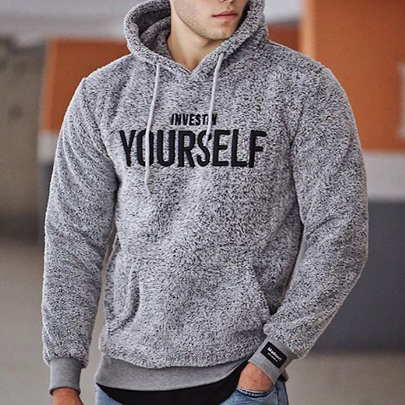 Onyx | Plush Fleece Hoodie for Men – Thick, Comfy & Winter-Ready