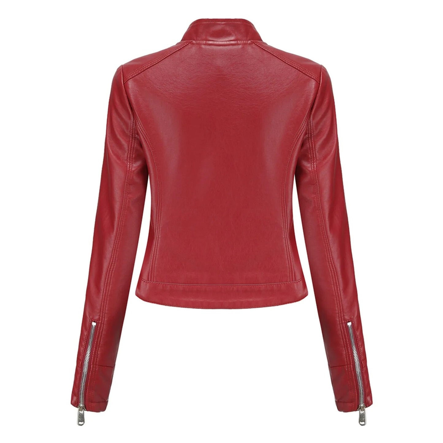 Everly | Women's Fitted Leather Jacket – Sleek & Chic Wardrobe Essential