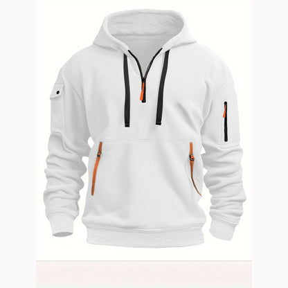 Milo | Men's Stylish Multi-Pocket Hoodie - Casual & Active Wear