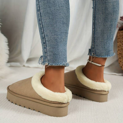 Daphne | Women's Cozy Winter Slippers - Plush Lined Slip-On for Warmth