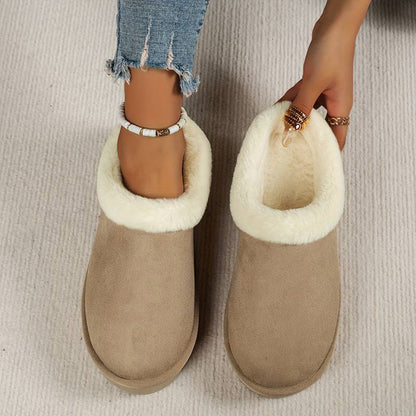 Daphne | Women's Cozy Winter Slippers - Plush Lined Slip-On for Warmth