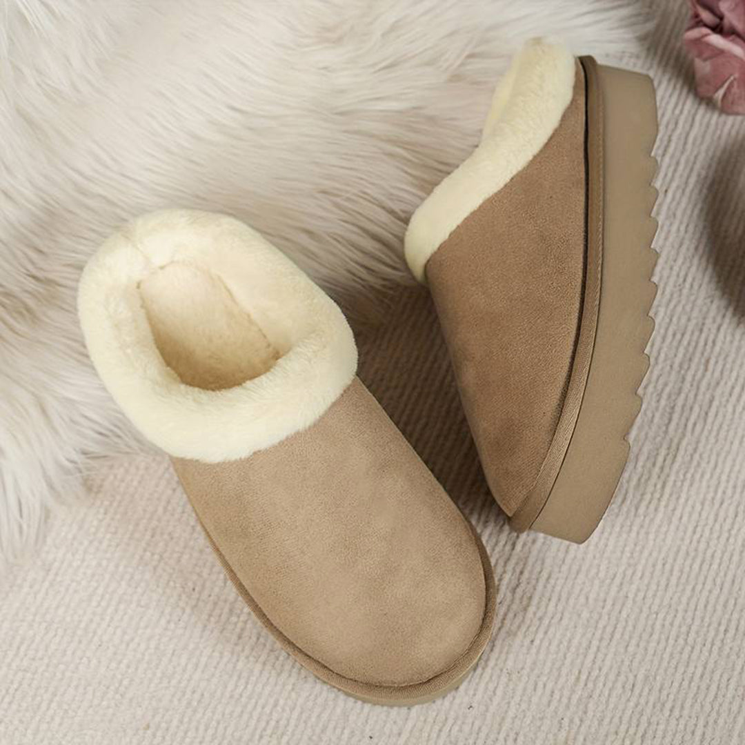 Daphne | Women's Cozy Winter Slippers - Plush Lined Slip-On for Warmth