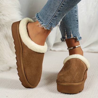 Daphne | Women's Cozy Winter Slippers - Plush Lined Slip-On for Warmth