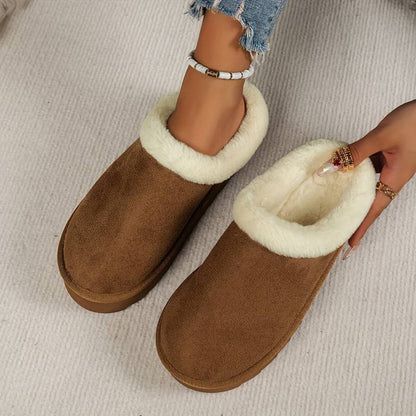 Daphne | Women's Cozy Winter Slippers - Plush Lined Slip-On for Warmth