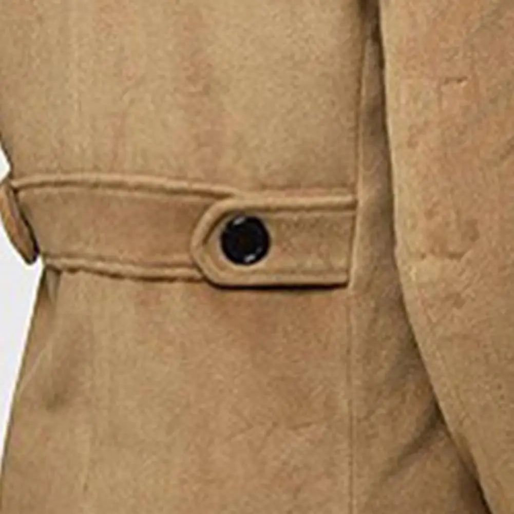 Kingsley | Men's Classic Double-Breasted Trench Coat – Timeless & Sophisticated