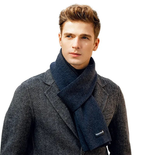 Jayden | Men's Wool Blend Scarf – Lightweight, Breathable & Insulated