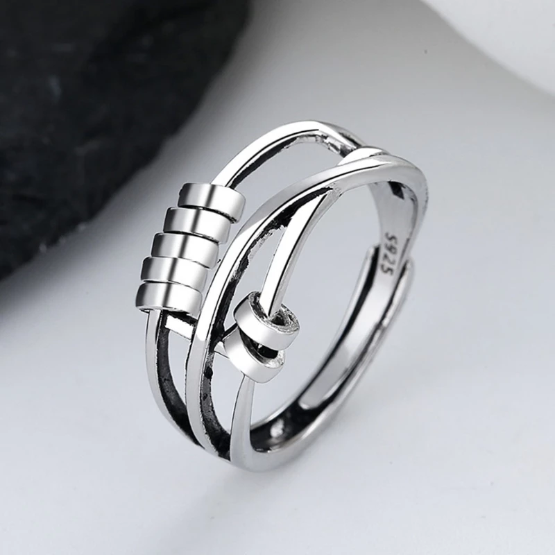 Emersyn | Unisex Spinner Anxiety Ring – Discreet & Soothing Stress Relief