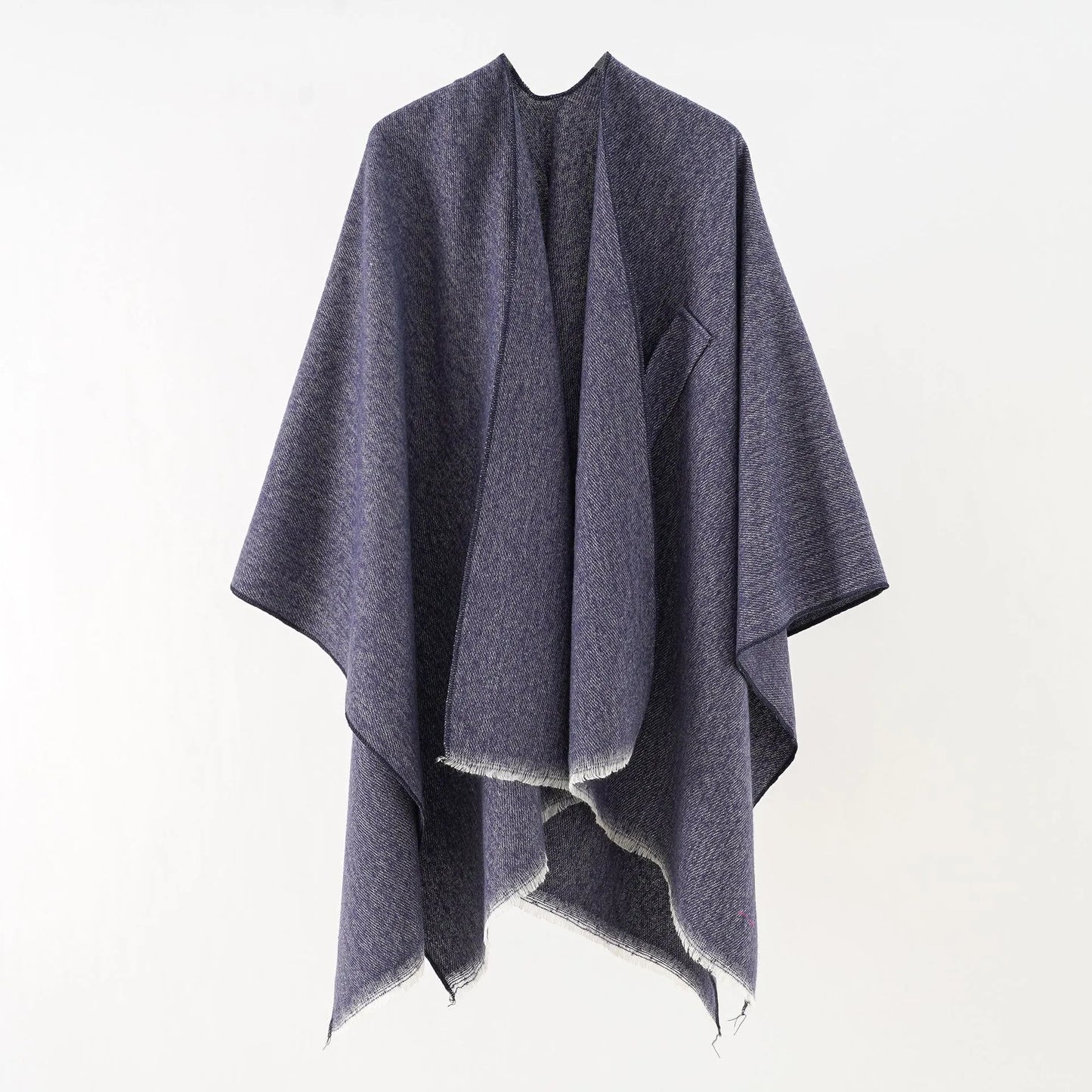 Paige | Women's Cashmere Poncho – Retro & Stylish Shawl Cloak for Cozy Elegance