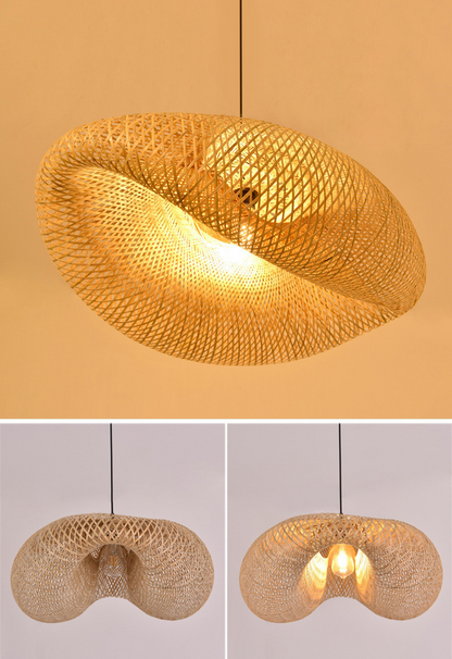 Amy | Modern Bamboo Pendant Light – Stylish, Minimalist & Perfect for Any Room