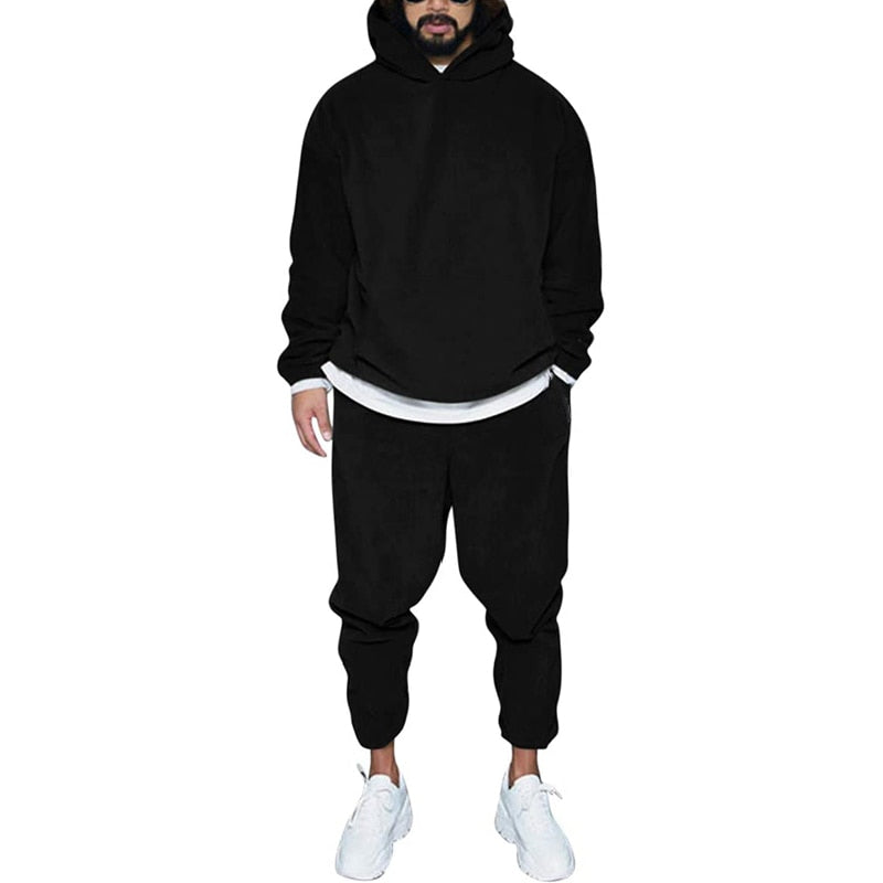 Kendrick | Men's Jogger Sportswear Set – Casual Hoodie & Jogger Pants for Everyday Comfort