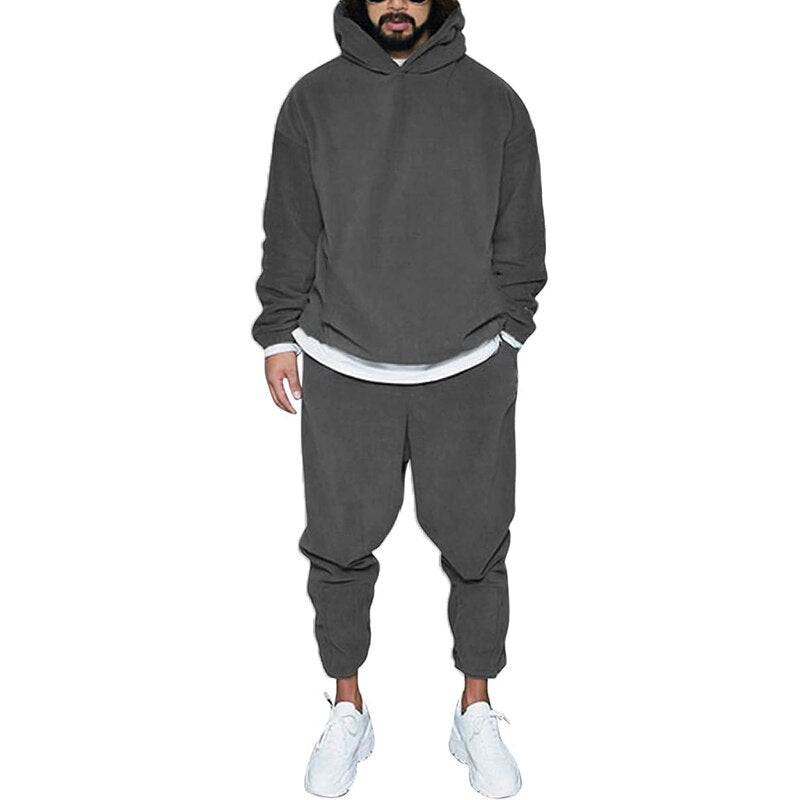 Kendrick | Men's Jogger Sportswear Set – Casual Hoodie & Jogger Pants for Everyday Comfort