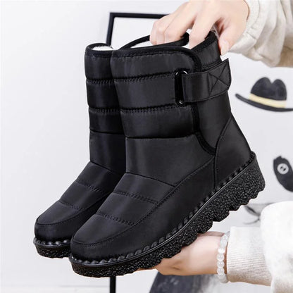 Selene | Women's Waterproof Winter Boots – Fur-Lined & Anti-Slip Sole