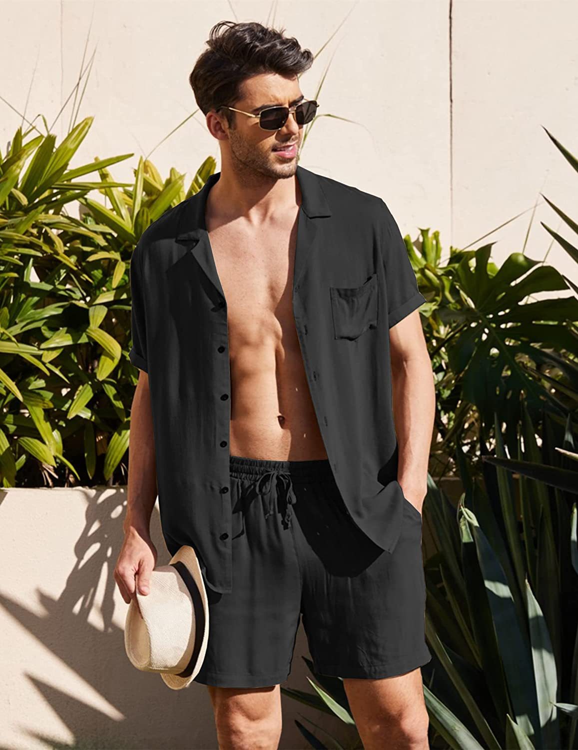 Lennon | Men's Casual 2-Piece Outfit – Breathable, Relaxed & Perfect for Everyday Wear