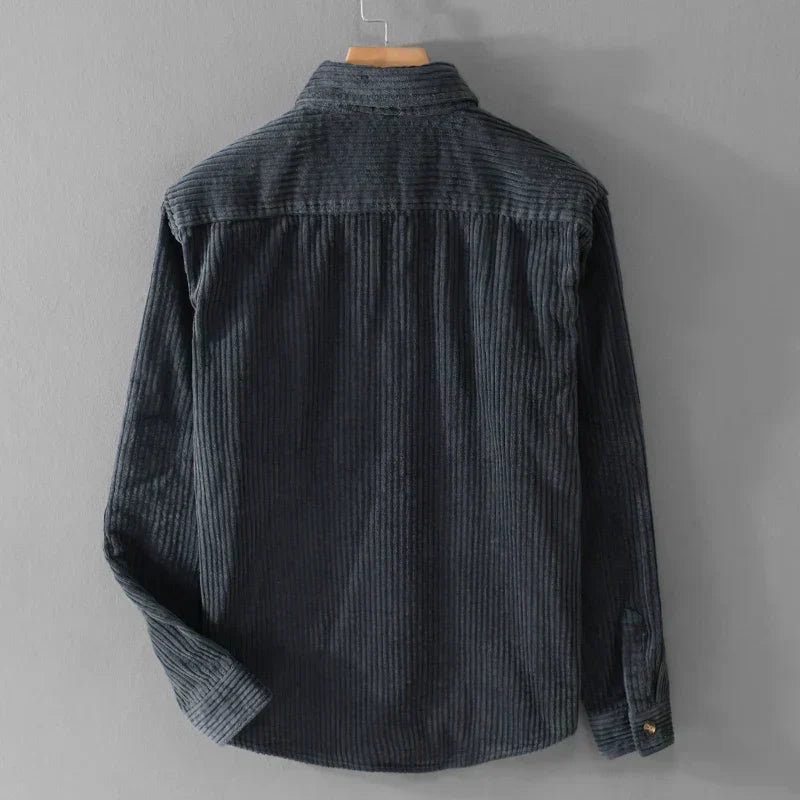 Victor | Men's Corduroy Shirt Jacket - Perfect for Casual Layering