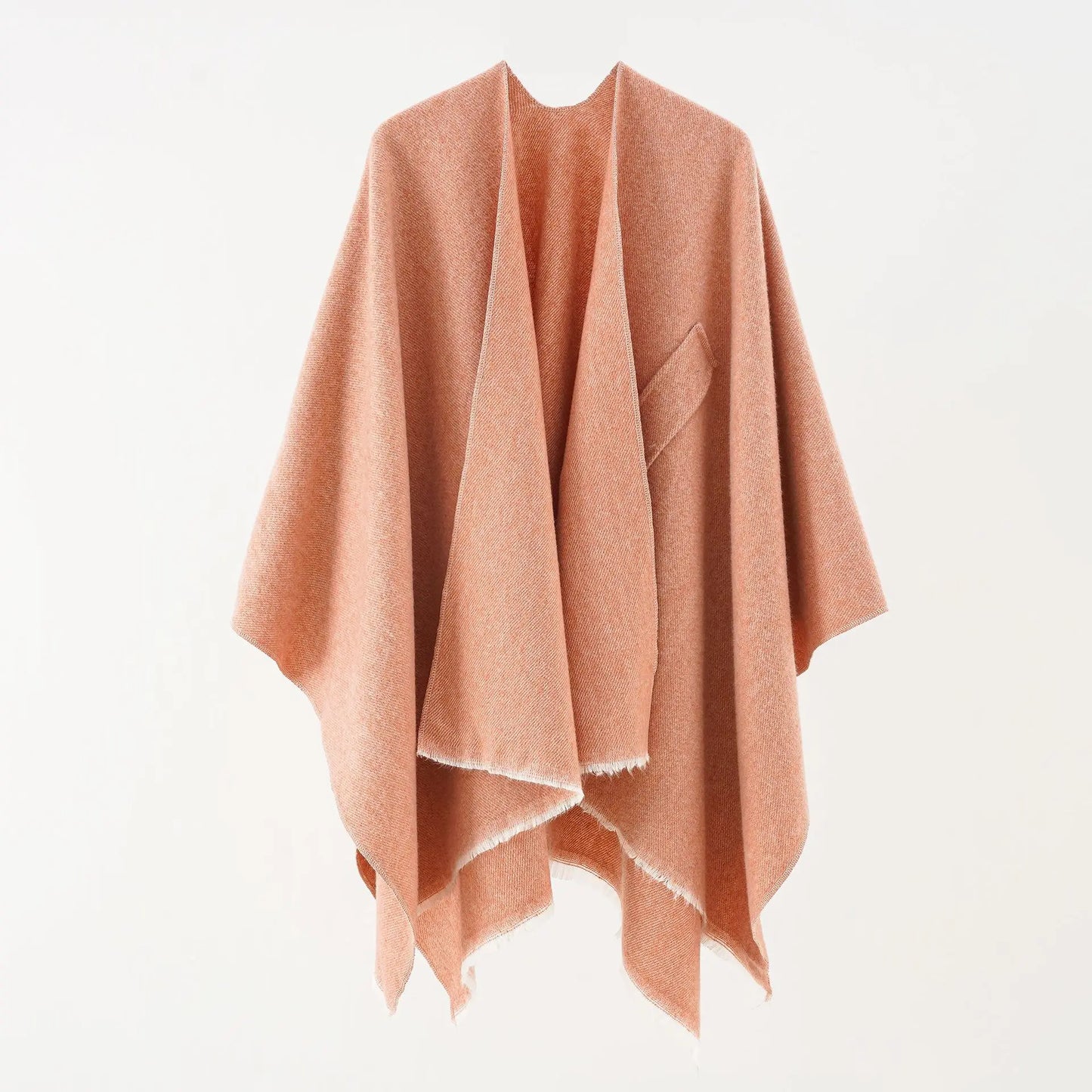 Paige | Women's Cashmere Poncho – Retro & Stylish Shawl Cloak for Cozy Elegance