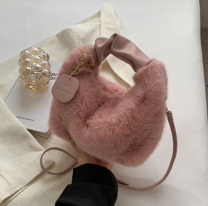 Kendra | Women's Fluffy Plush Handbag – Soft, Cozy & Stylish for Any Occasion