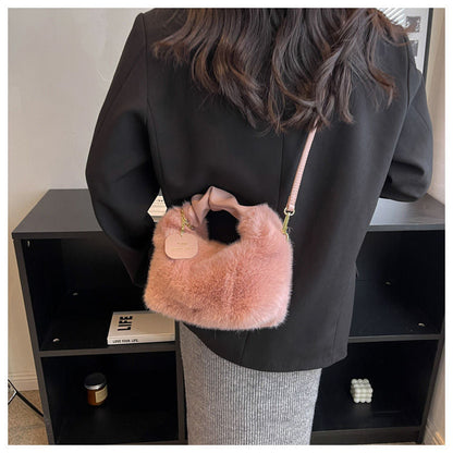 Kendra | Women's Fluffy Plush Handbag – Soft, Cozy & Stylish for Any Occasion