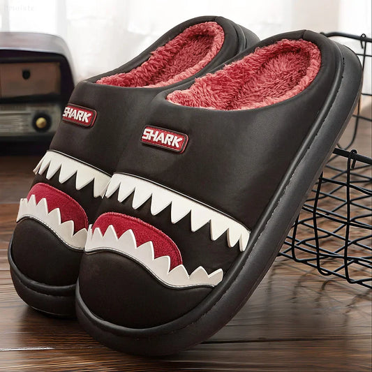 Elijah | Men's Shark Design Indoor Slippers – Fun, Cozy & Ultra-Comfortable