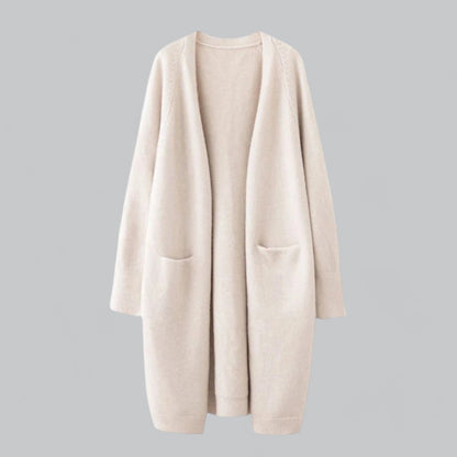 Nelvay | Women's Classy Cashmere Knitted Cardigan