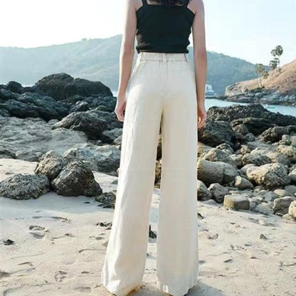 Lorelei | Women's Wide-Leg Linen Pants – Classic, Lightweight & Breathable