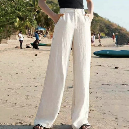 Lorelei | Women's Wide-Leg Linen Pants – Classic, Lightweight & Breathable