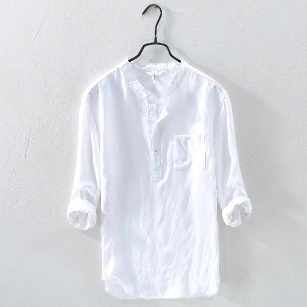 Billy | Men's Breathable Linen Shirt – Comfortable, Versatile & Timeless