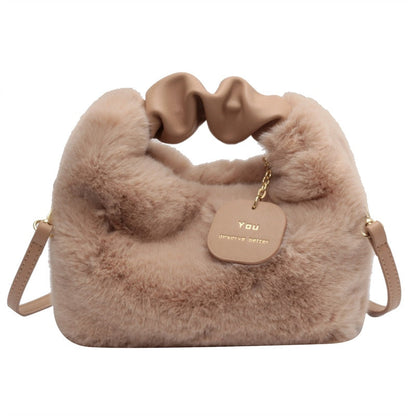 Kendra | Women's Fluffy Plush Handbag – Soft, Cozy & Stylish for Any Occasion