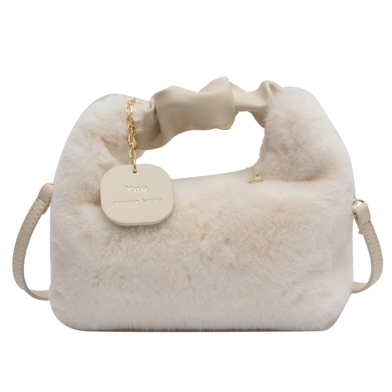 Kendra | Women's Fluffy Plush Handbag – Soft, Cozy & Stylish for Any Occasion