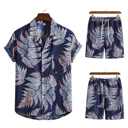 Ahmed | Men's Hawaiian Shirt & Shorts Set – Vibrant, Breezy & Perfect for Summer