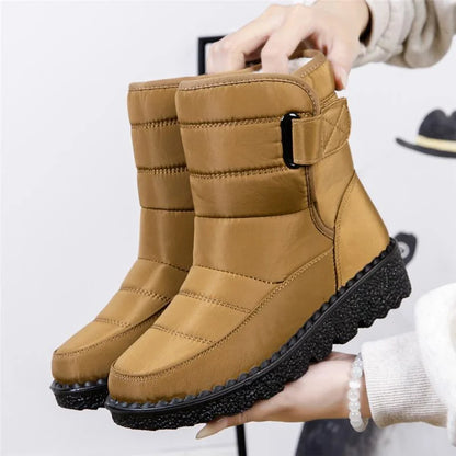 Selene | Women's Waterproof Winter Boots – Fur-Lined & Anti-Slip Sole