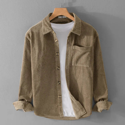 Victor | Men's Corduroy Shirt Jacket - Perfect for Casual Layering