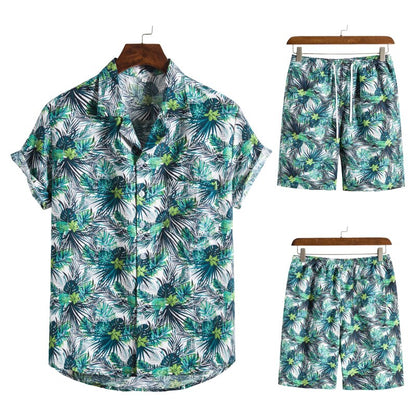 Ahmed | Men's Hawaiian Shirt & Shorts Set – Vibrant, Breezy & Perfect for Summer