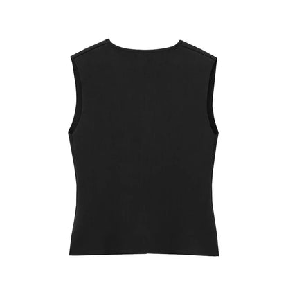 Violet | Women's Knitted Sleeveless Top - Effortless Style for Every Occasion