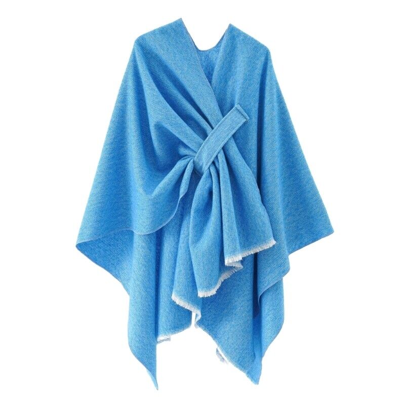 Paige | Women's Cashmere Poncho – Retro & Stylish Shawl Cloak for Cozy Elegance