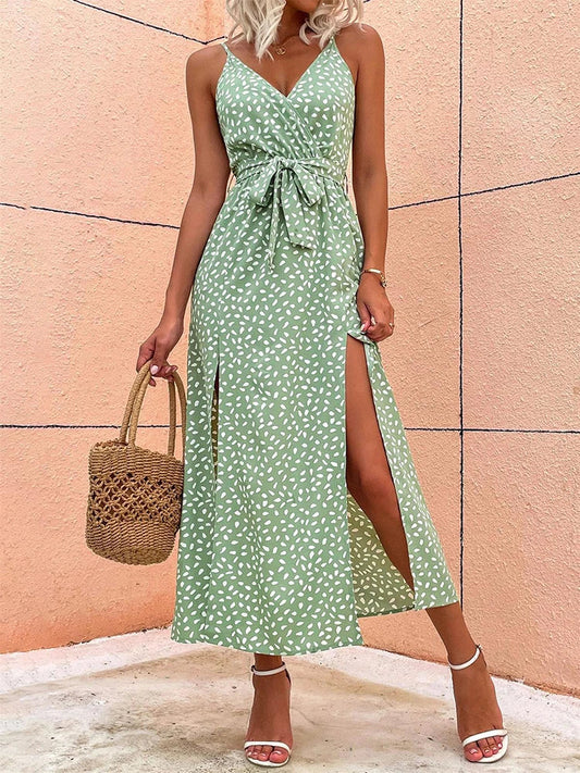 Beatrix | Women's Summer Floral Midi Dress – Light, Flowy & Effortlessly Chic