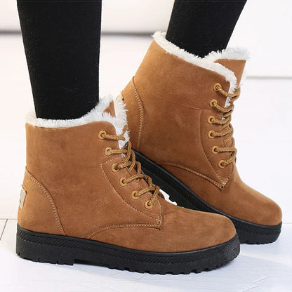 Jazmine | Women's Winter Boots – Fleece-Lined, Lace-Up & Ultra-Cozy