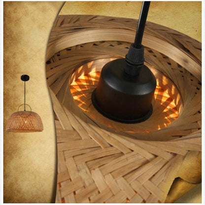 Amy | Modern Bamboo Pendant Light – Stylish, Minimalist & Perfect for Any Room