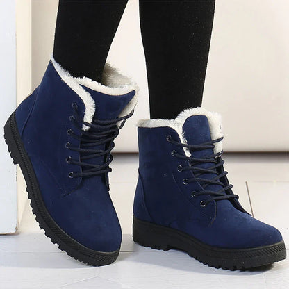 Jazmine | Women's Winter Boots – Fleece-Lined, Lace-Up & Ultra-Cozy