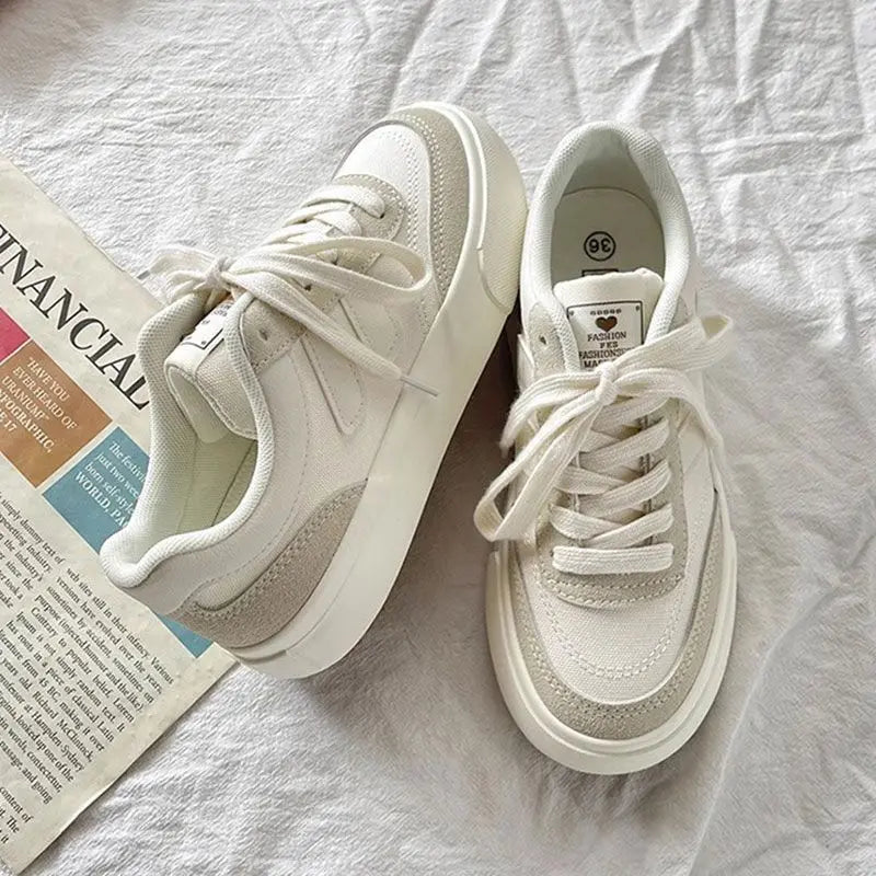 Sasha | Women's Retro Canvas Sneakers – Classic, Lightweight & Timeless