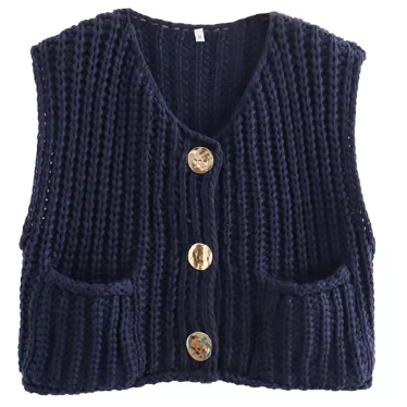 Violet | Women's Soft Knit Sweater Vest – Lightweight, Trendy & Ultra-Comfortable