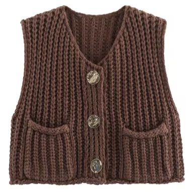 Violet | Women's Soft Knit Sweater Vest – Lightweight, Trendy & Ultra-Comfortable