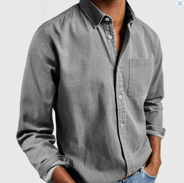 Sonny | Men's Classic Long-Sleeve Shirt – Stylish, Comfortable & Versatile