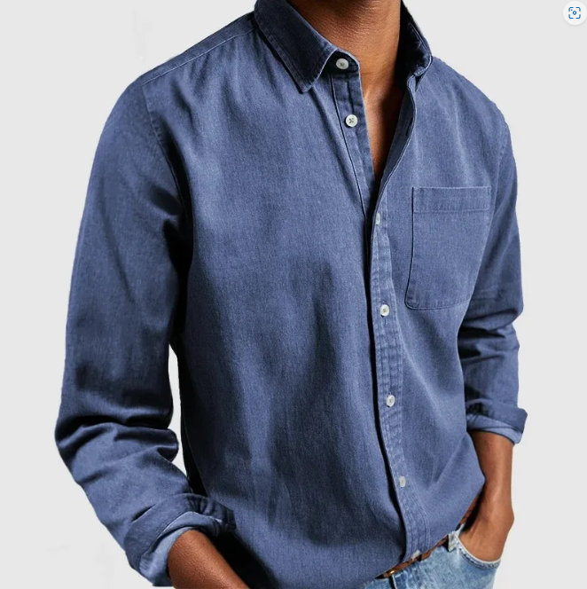 Sonny | Men's Classic Long-Sleeve Shirt – Stylish, Comfortable & Versatile