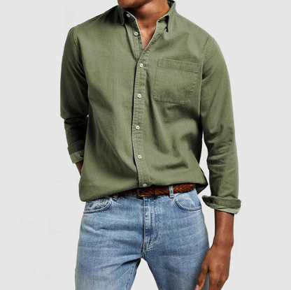 Sonny | Men's Classic Long-Sleeve Shirt – Stylish, Comfortable & Versatile