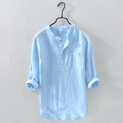 Billy | Men's Breathable Linen Shirt – Comfortable, Versatile & Timeless