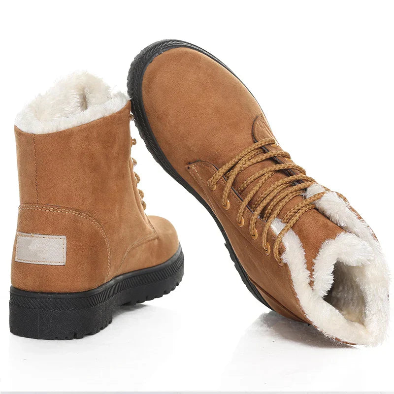 Jazmine | Women's Winter Boots – Fleece-Lined, Lace-Up & Ultra-Cozy