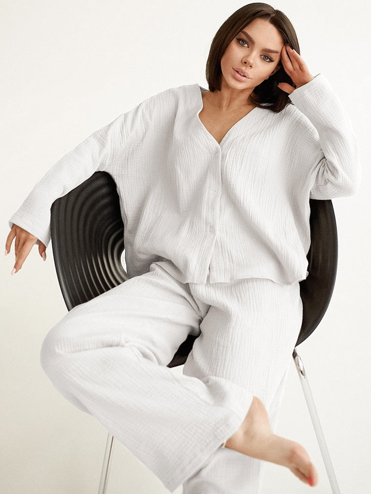 Bonnie | Women's Cozy Lounge Set – Warm, Elegant & Designed for Comfort