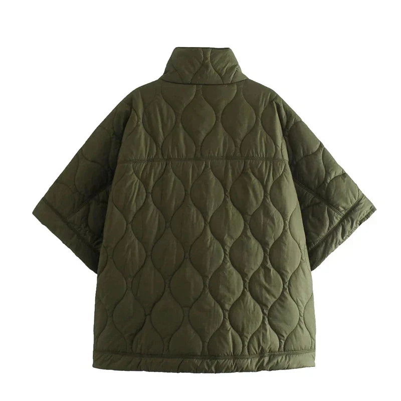 Adalynn | Women's Oversized Quilted Jacket – Elegant & Relaxed Bodywarmer