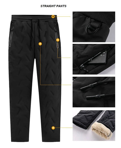 Zeke | Men's Winter Fleece Joggers – Stylish & Functional Cold-Weather Gear